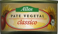 Paté vegetal ecológico Classico