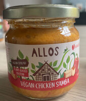 Vegan chicken samba