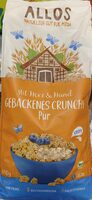 Gebackenes Crunchy Pur Hafer