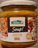 Soup Protein Bowl Chickpeas and Lentils