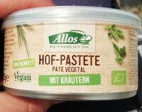 Hof-pastete paté vegetal