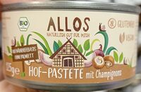 Hof-Pastele mit Champignons