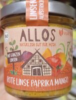Rote Linse Paprika Mango