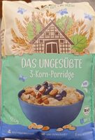Das ungesüßte 3-Korn-Porridge