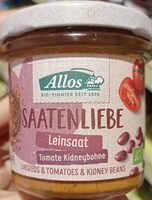 Aufstrich Leinsaat Tomate Kidneybohne