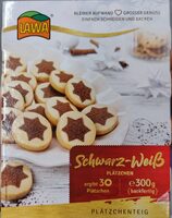 Plätzchenteig - Schwarz-Weiß