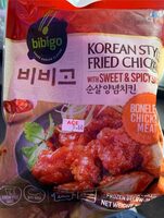 Korean style fried chicken