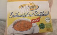 Brühwürfel mit Rindfleisch