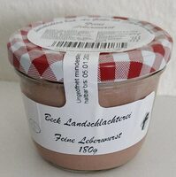 Wurst Feine Leberwurst