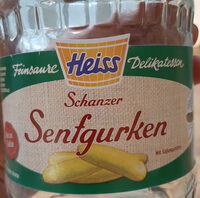 Gurken - Schanzer Senfgurken