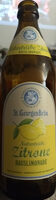 Naturtrübe Zitrone Hauslimonade