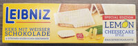 Keks mit weisser Schokolade & Zitronen-Käsekuchen Geschmack