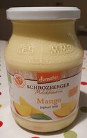 Schrozberger Milchbauern demeter Mango Joghurt mild 4017194469830  JOGHURT mild mit Mangozubereitung