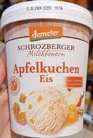 Apfelkuchen Eis