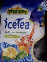 IceTea Gefüllte Bonbons Lemon Lime