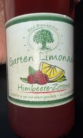 Garten-Limonade Himbeere-Zitrone