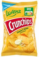 ALDI LORENZ Crunchips Cheese & Onion 150g Kartoffel-Chips mit Käse- und Zwiebel-Geschmack 150g 0,99€ 1kg 6,60€