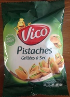Pistaches grillées à sec