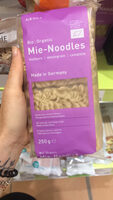 Nudeln, Mie Vollkorn Bio