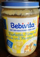 Kartoffel-Püree mit Gemüse und Hackfleisch