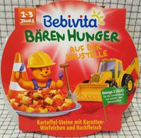 Bären Hunger auf der Baustelle