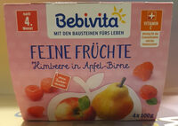 Feine Früchte Himbeere in Apfel-Birne
