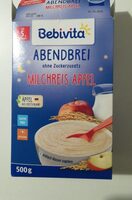 Abendbrei Milchreis Apfel