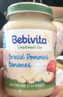 Brassé pommes bananes - Dès 6 mois