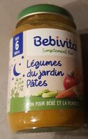 Légumes du jardin pâtes