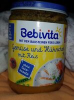 Bebivita Gemüse und Hünchen mit Reis