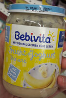 Bebivita дует йогурт с плодове банан