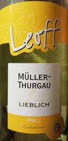 Weißwein Müller - Thurgau lieblich