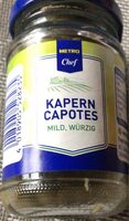 Kapern capotes mild würzig