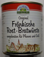 Fränkische Rost-Bratwürste