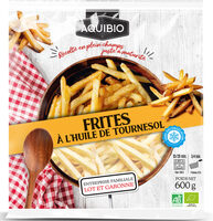 Frites à l'huile de tournesol