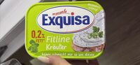 Exquisa Frischkäse Fitline 0,2% Kräuter