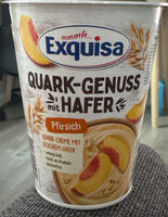 Quark-Genuss Mit Hafer Pfirsich