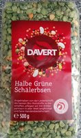 Halbe Grüne Schälerbsen