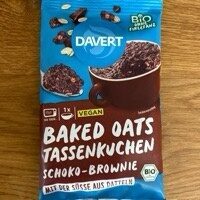 Baked Oats Tassenkuchen Schoko-Brownie