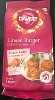 Linsen-curry Burger, 160 GR Packung