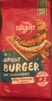 Orient Burger auf Couscousbasis