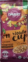 Noodle Cup No. 11 Linsen Bolognese