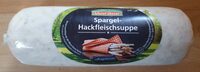Spargel-Hackfleischsuppe