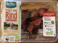Bio Rinder-Gulasch