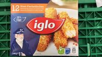 12 Bâtonnets de poisson en croûte de rösti