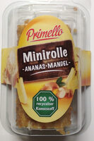 Minirolle Ananas-Mandel