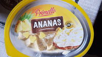 Ananas Frischkäsezubereitung