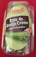 Rolo de Queijo Creme com Cebolinho