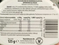 Kremowa pasta roślinnna klasyczna