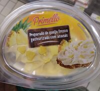 Preparado de queijo fresco pasteurizado com ananás